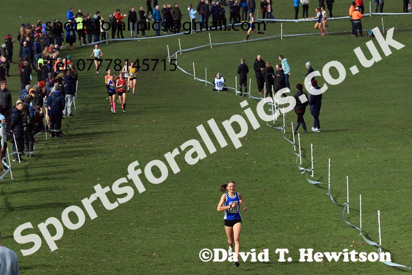Womens Under-20s, 2024 CAU Inter Counties Cross Country Champs., Wollaton Park, Nottingham. Photo: David T. Hewitson/Sports for All Pics